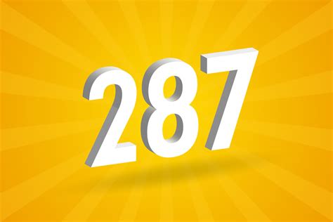 3D Lotto Number: 287 .